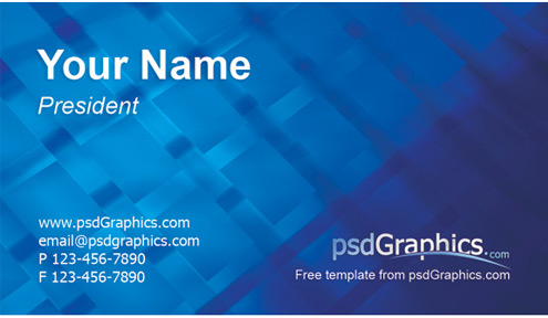 Modern business card